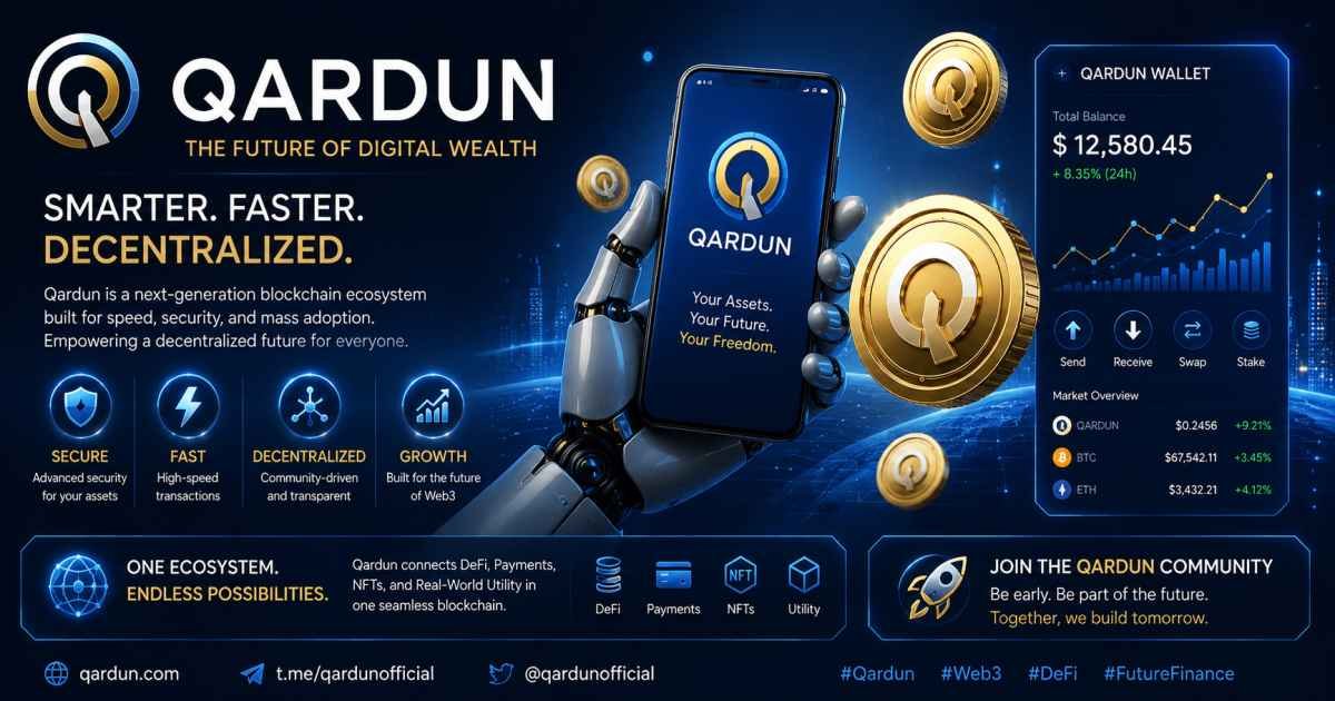 Qardun (QARDN) – Complete Guide 2026: What It Is, How It Works & Future Potential